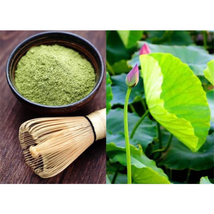 Bột lá sen nguyên chất 100% Sấy lạnh 500g