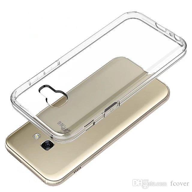 Ốp dẻo trong cho Samsung A7 2017 Vàng(loại A+ chống ố vàng)