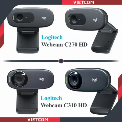 Webcam Logitech C270/C310 HD - Hàng Chính Hãng