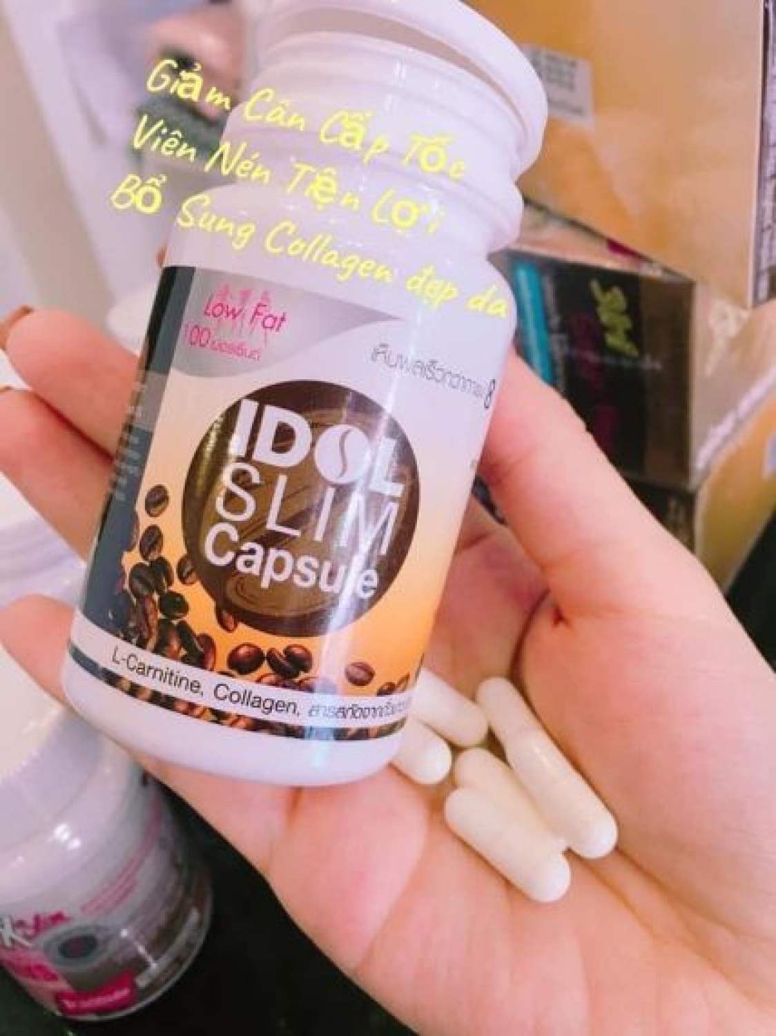 #Cà phê giảm cân IDOL SLIM Capsule dạng viên nang