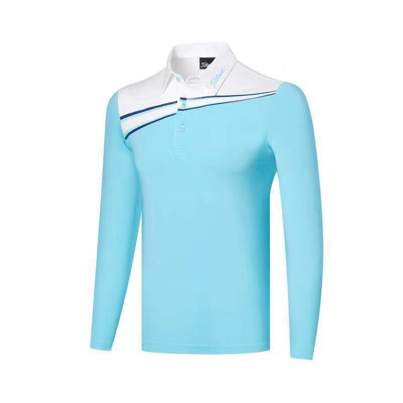 Áo golf dài tay TL - chất thun lạnh mền mịn co giãn 4 chiều
