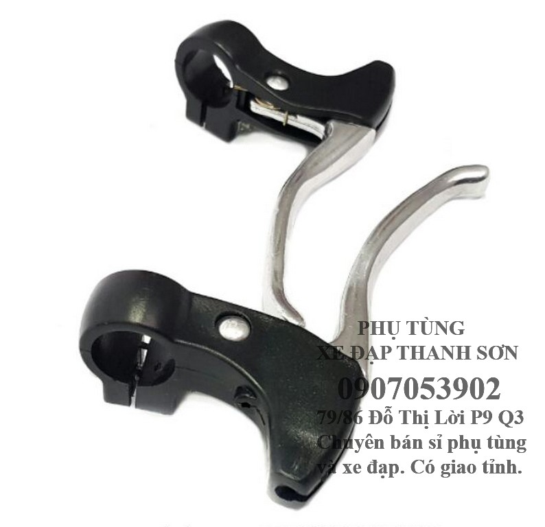 Cặp Tay Thắng xe đạp Phổ Thông thiết kế gọn đẹp