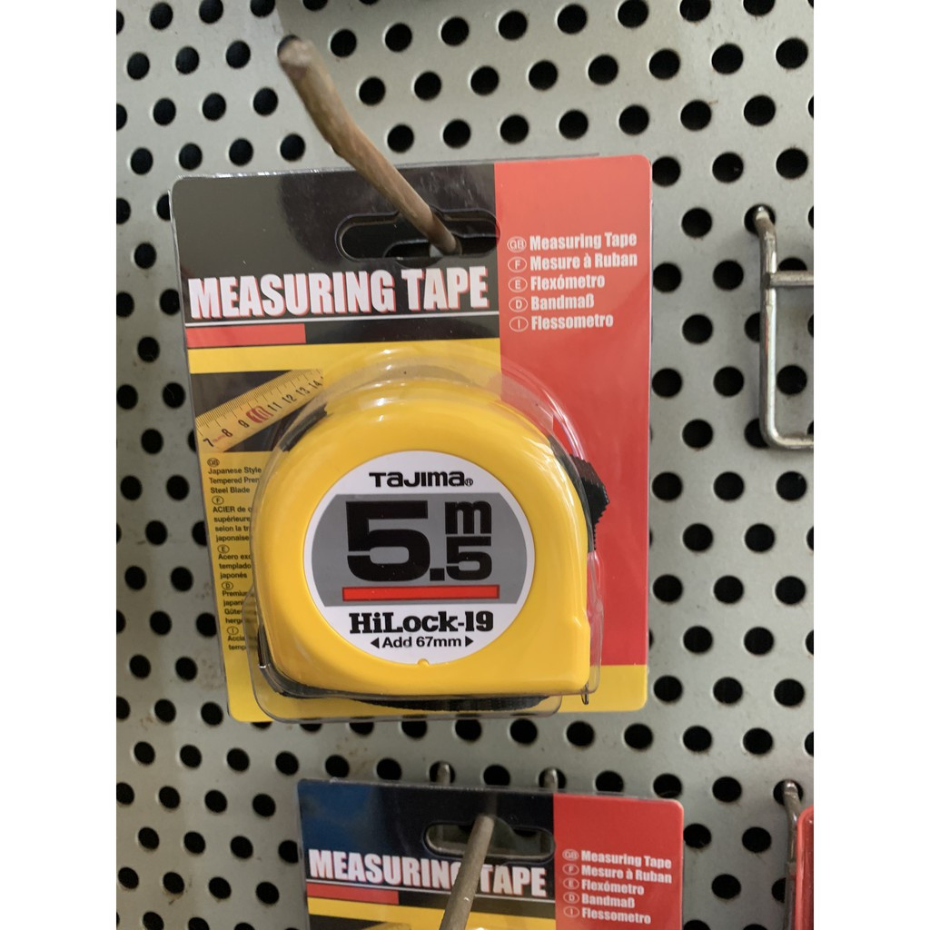 5.5mx19mm thước cuộn hệ mét tajima h9p55mw