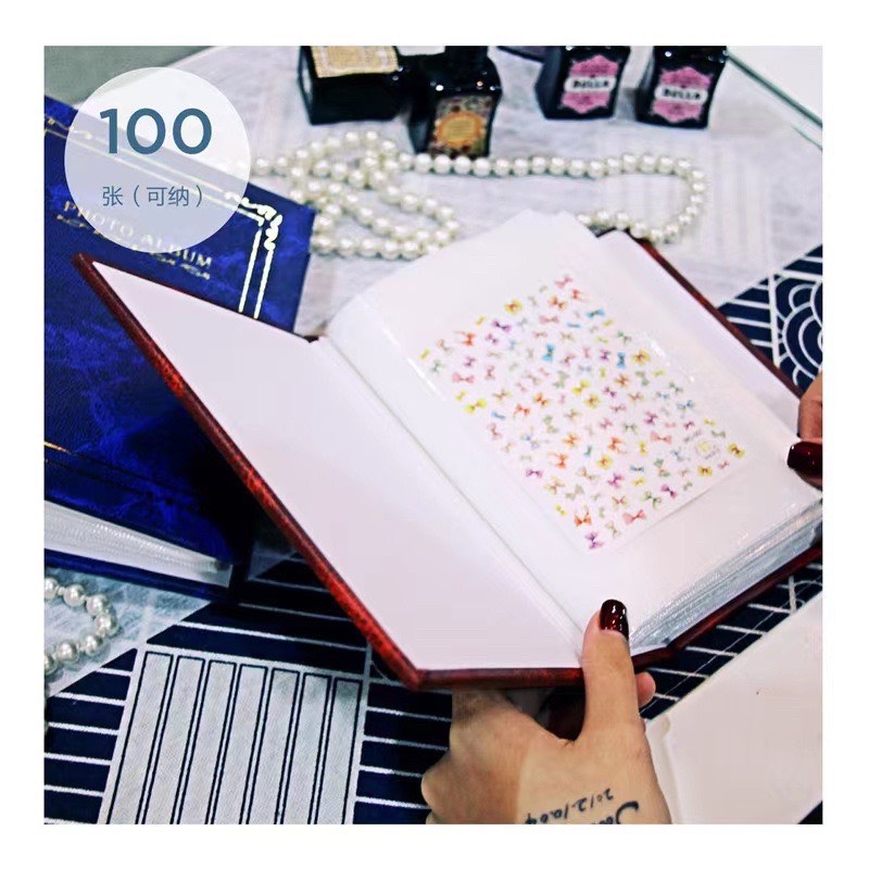 Sổ album đựng sticker 100 trang siêu hot