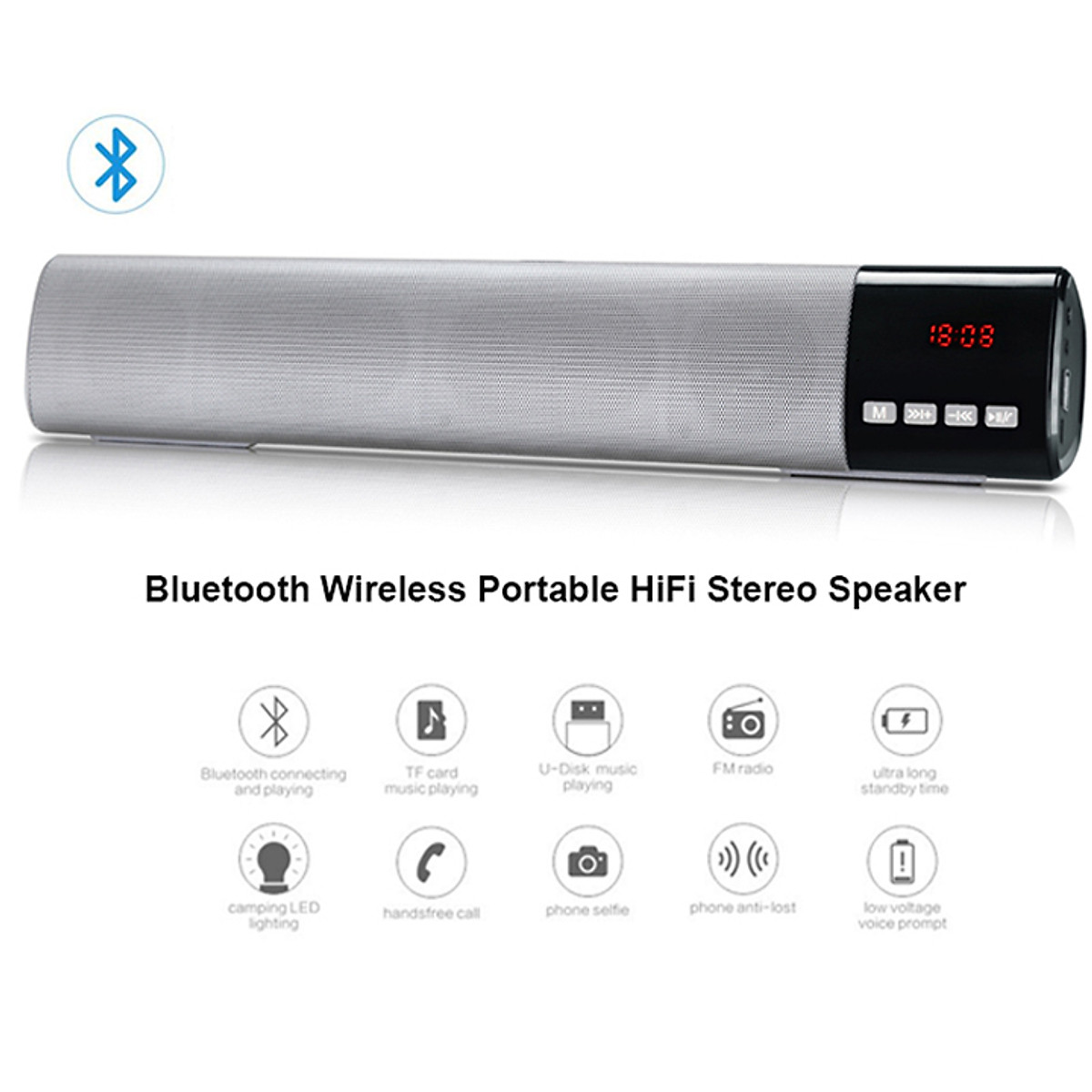 [HCM]Loa Bluetooth Soundbar mini B28S