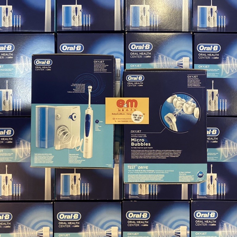 Bộ tăm nước ORAL B OXYJET HYDROPULSEUR - Hàng Đức