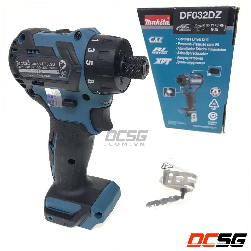Máy khoan vặn vít dùng pin 12Vmax Makita DF032DZ(Thân Máy Chưa Pin Sạc)