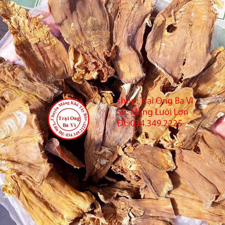 Măng lưỡi lợn khô rất non 500 gam