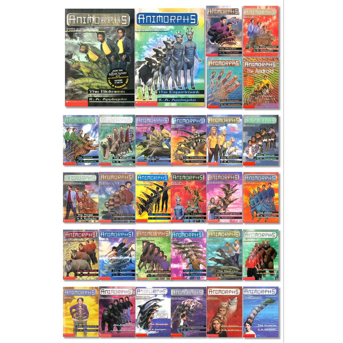 [Bộ Truyện] Animorphs – 30 Book (NGƯỜI HÓA THÚ) | Bản Tiếng Anh