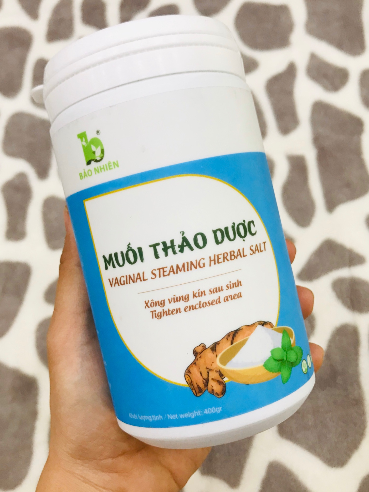 [HCM]Muối xông vùng kín Bảo Nhiên