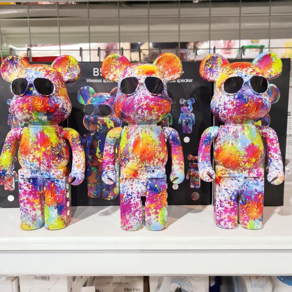 Loa Bluetooth Mini Gấu Bearbrick B5+ Loa Hình Con Gấu