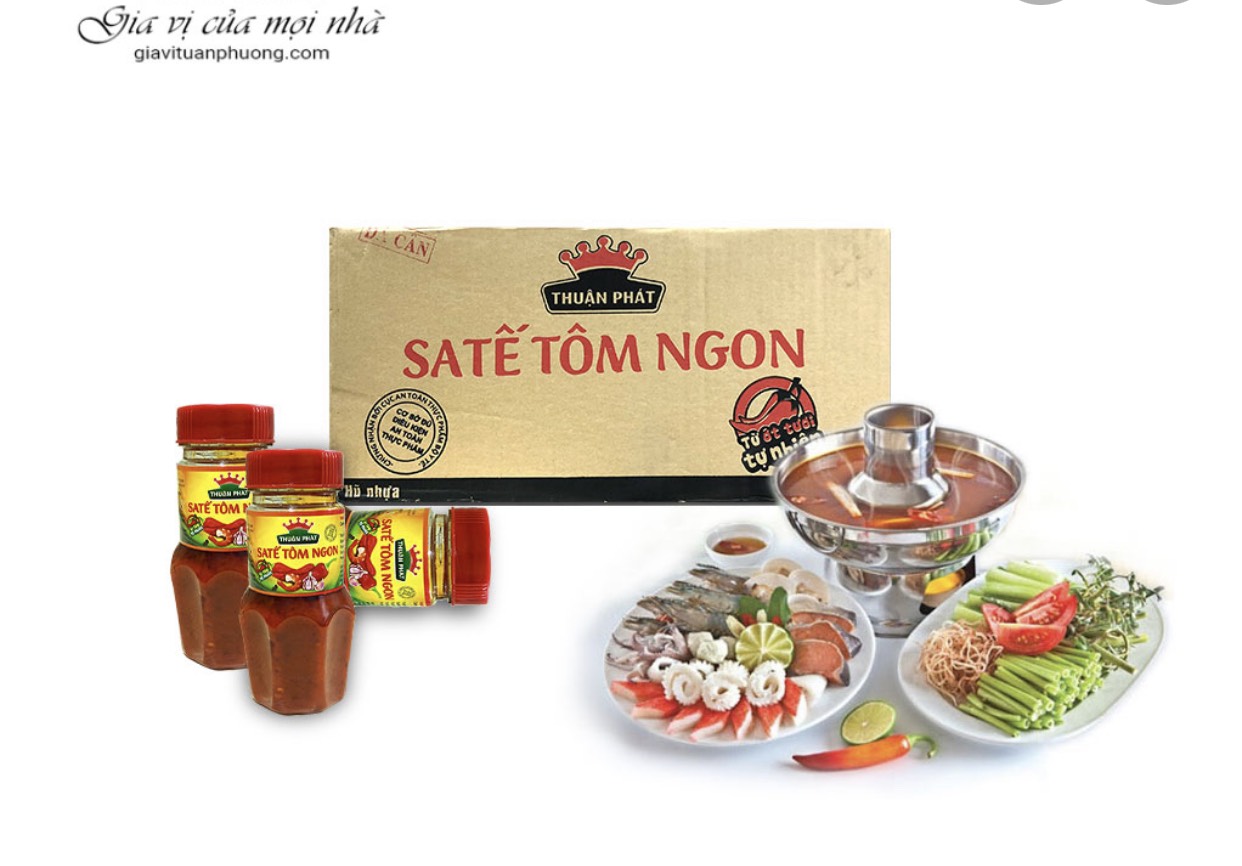 Sa tế tôm Thuận Phát hũ 85g