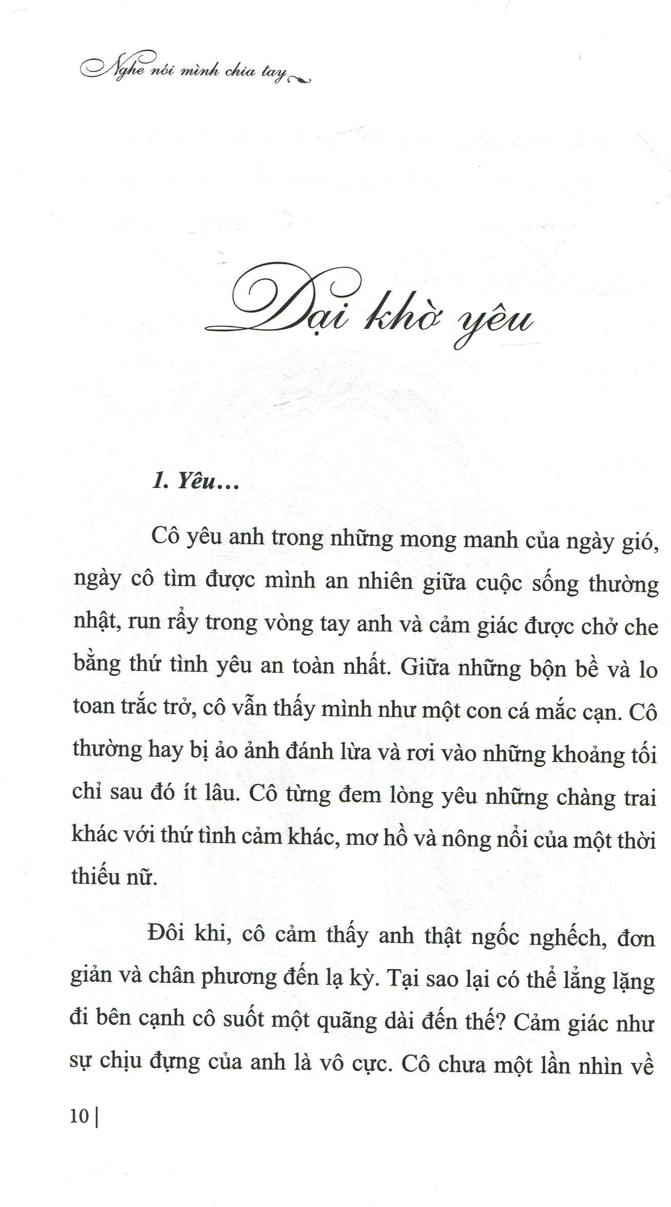 Nghe Nói Mình Chia Tay - Hạc Xanh
