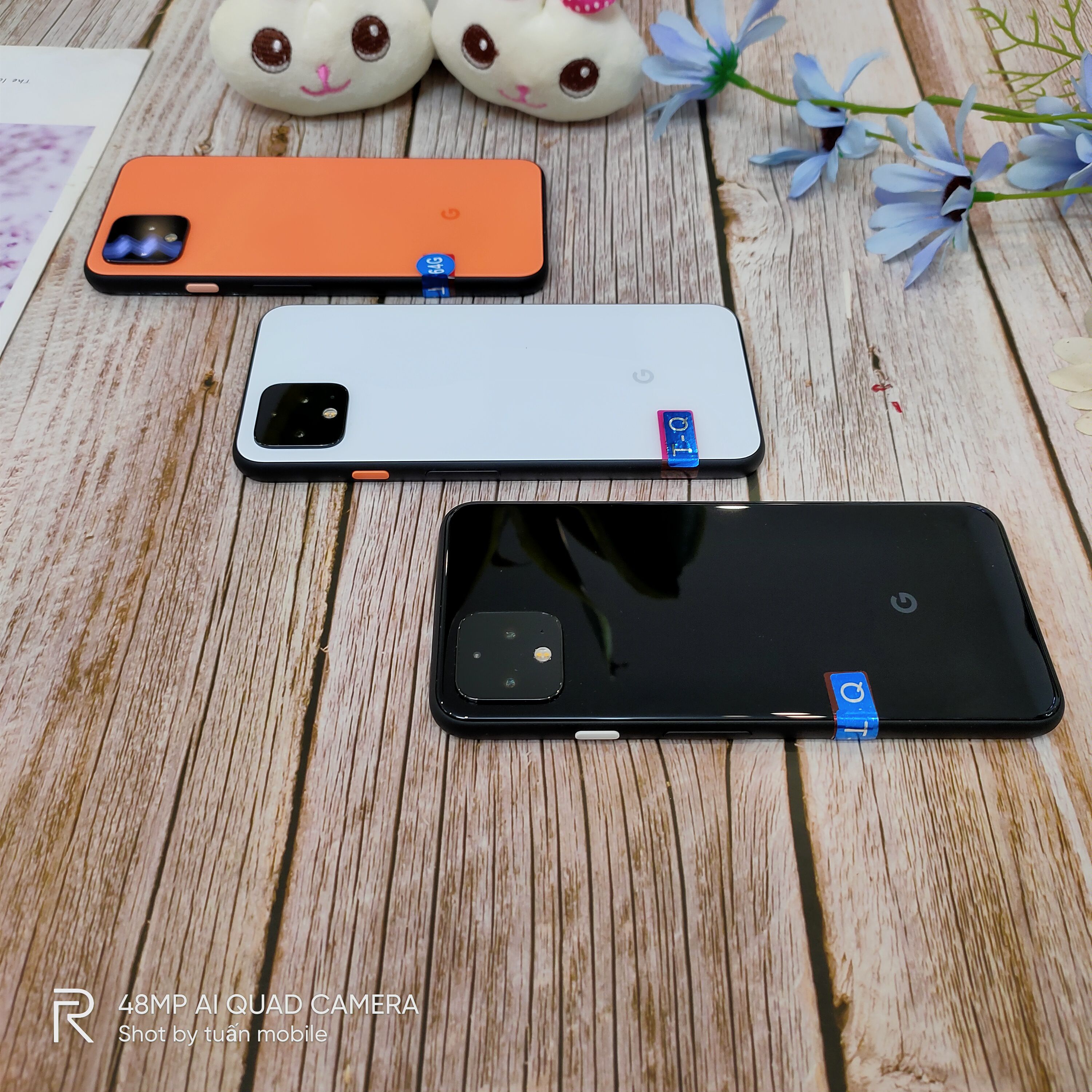 Điện thoại google pixel 4,Ram 6/64Gb,Snap 855,poled 5.7''