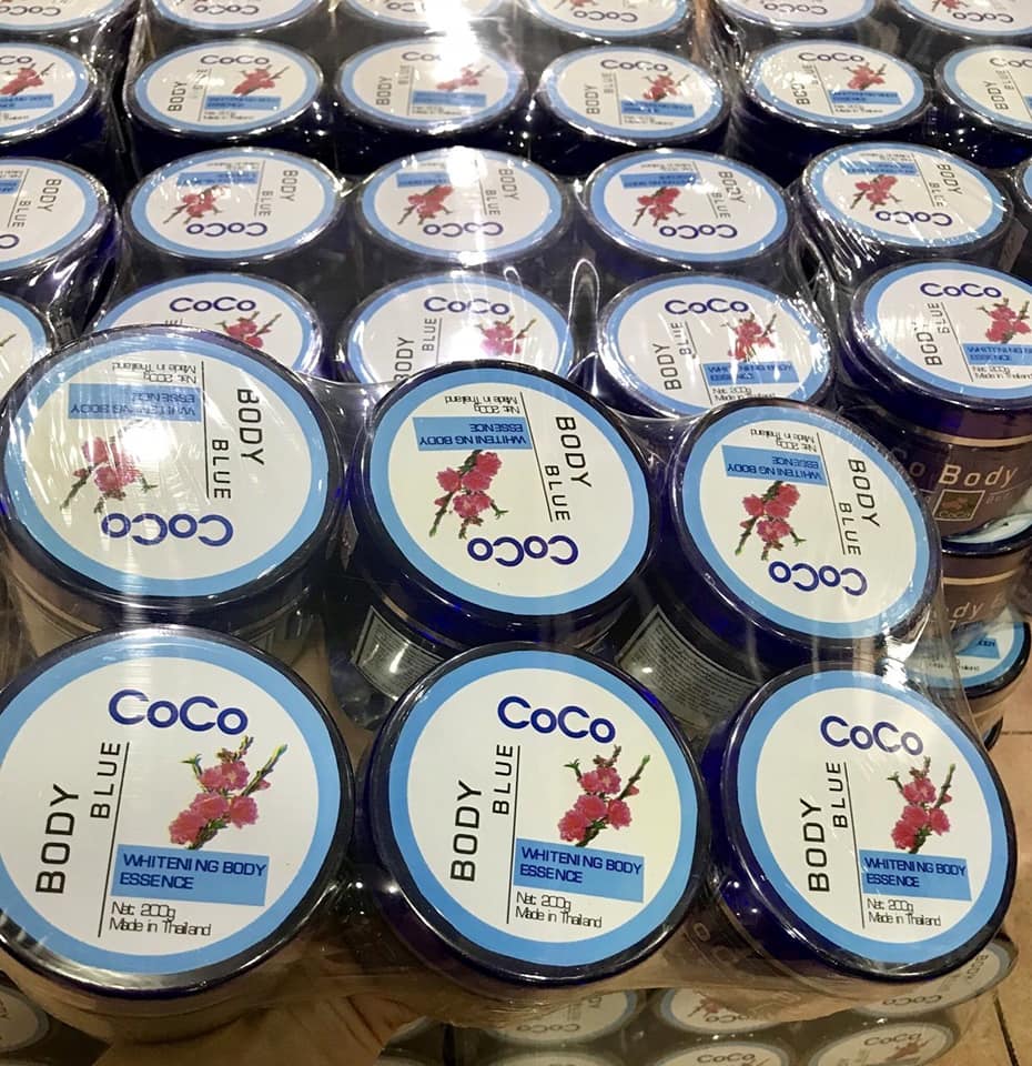[HCM]KEM DƯỠNG TRẮNG DA BODY COCO BLUE 200ml