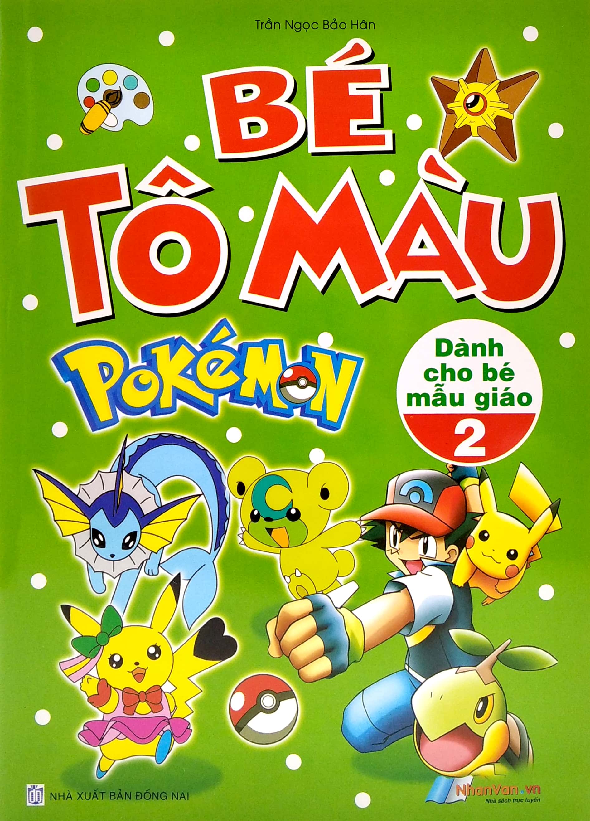Sách Fahasa - Bé Tô Màu Pokemon - Tập 3