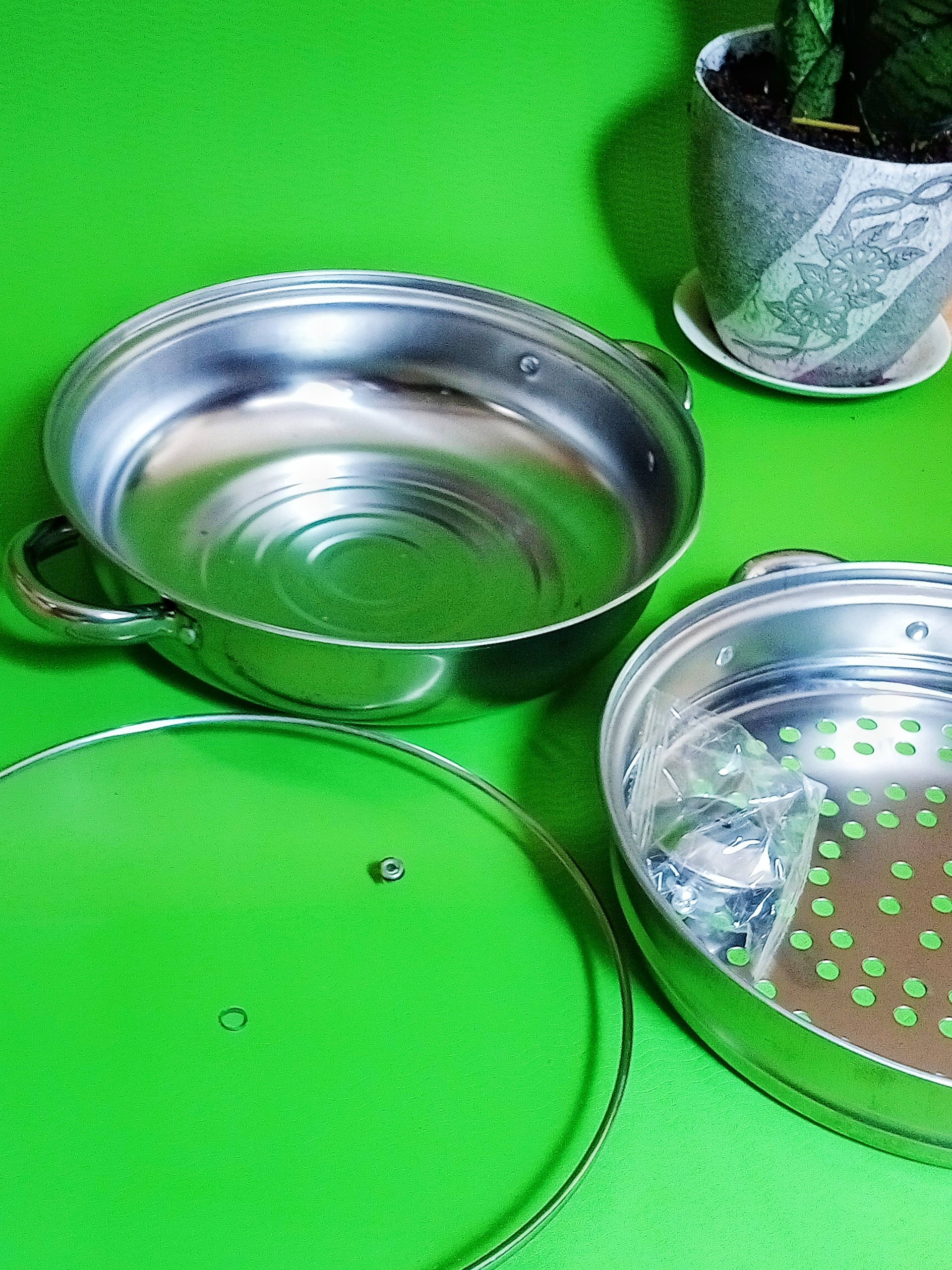 Nồi Hấp Inox 2 Tầng Hotpot 28cm