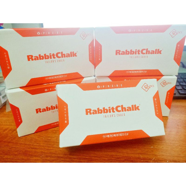 Phấn bay cao cấp con thỏ RabbitChalk( mẫu mới) hộp 50 viên