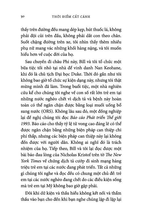 Sách - Thời điểm cất cánh