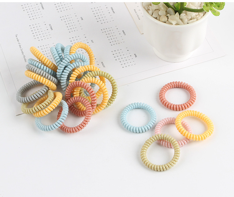 Combo 10 Cột Tóc Lò Xo Nhí, Buộc Tóc Lò Xo Size Nhỏ