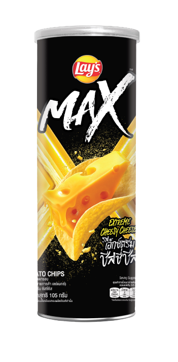 [QT] Snack Lay's Max Khoai Tây Miếng Vị Phô Mai Tan Chảy 105g Giá Siêu Sale