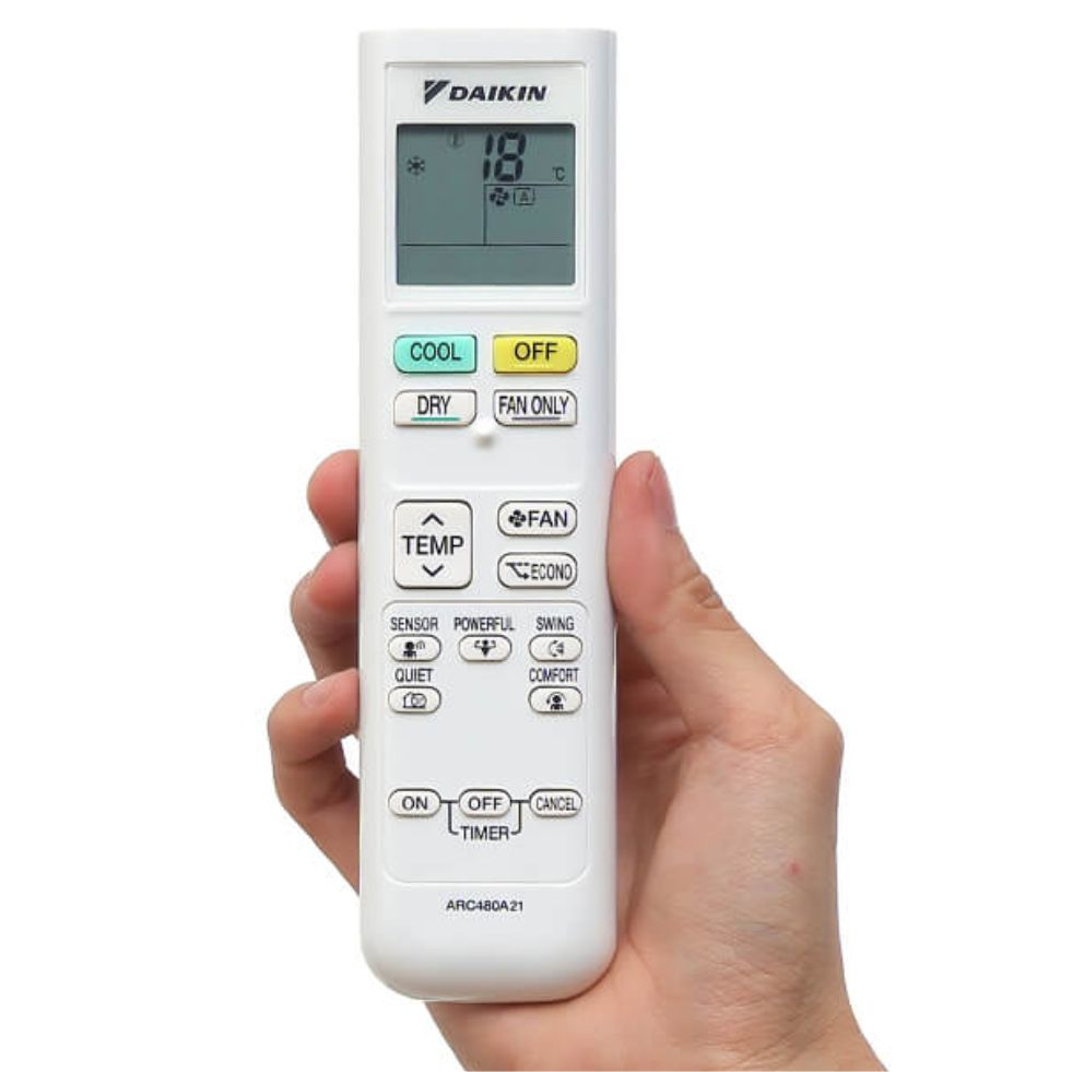 Remote máy lạnh dòng FTKQ & FTKC Series Daikin Inverter