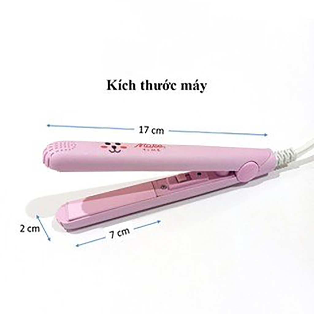 Máy Là Tóc Mini Đa Năng 3in1 Ép| Uốn| Duỗi Tóc Tiện Lợi
