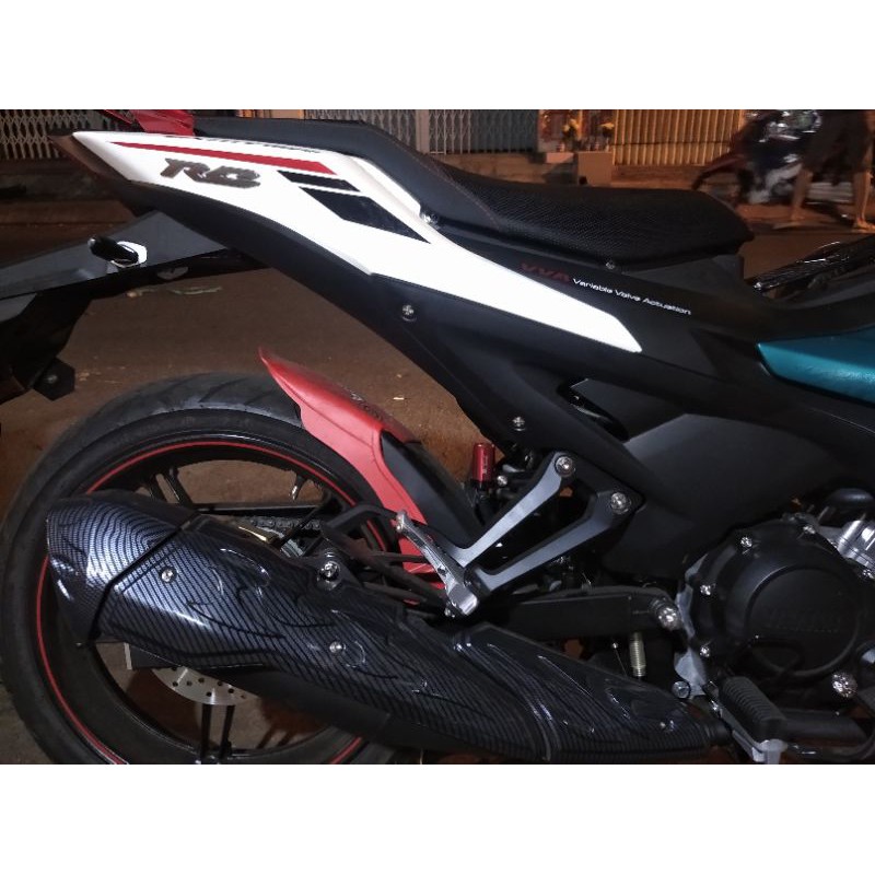 Che pô Ex 155 + Chụp đít pô Carbon ( 1 bộ )