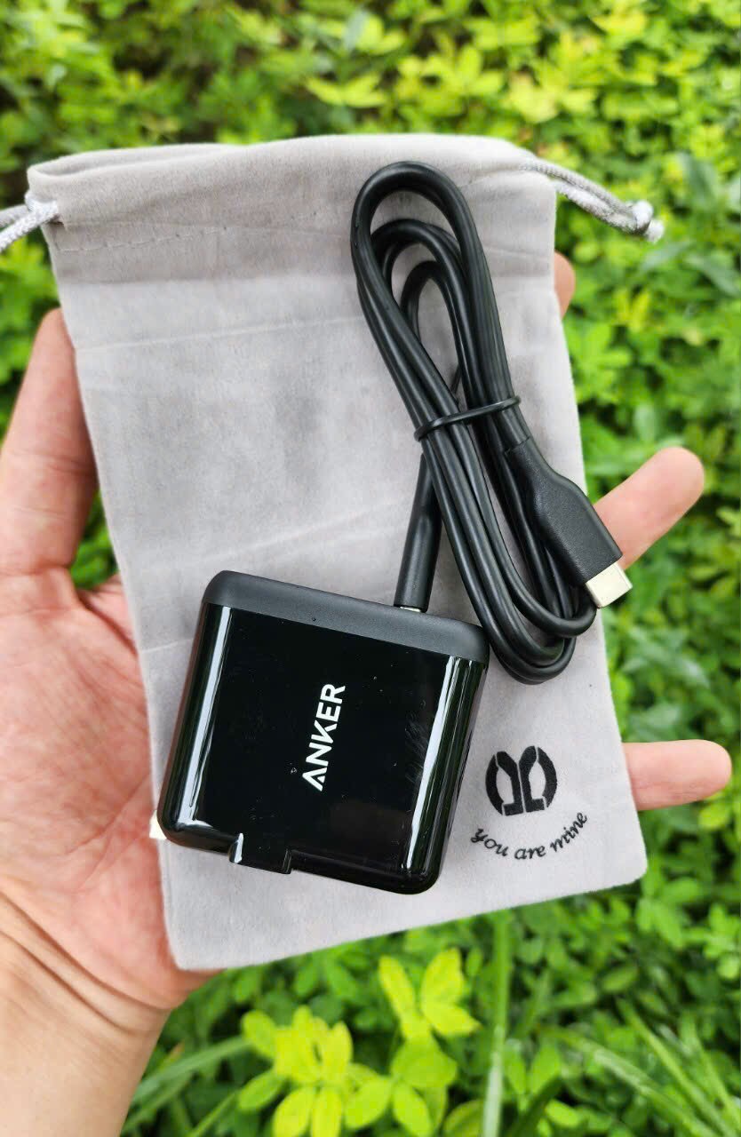 Cốc Sạc Anker 1 Cổng 18w, Quick Charge 3.0 (có PowerIQ) - [PowerPort+ 1] - A2013(Nobox)