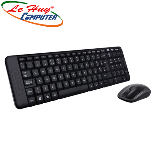 Bộ bàn phím chuột không dây Logitech MK220