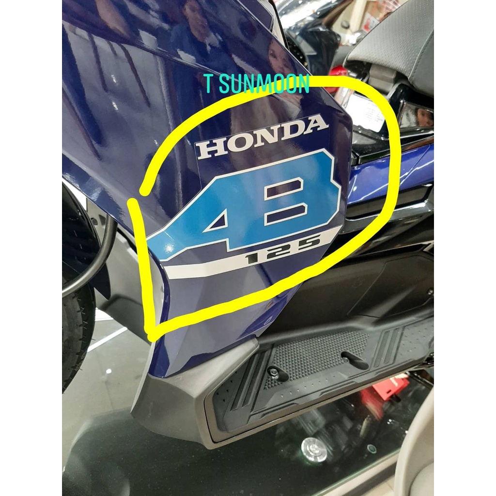 Tem yếm tem ốp trước ab 125 2022 2023 honda