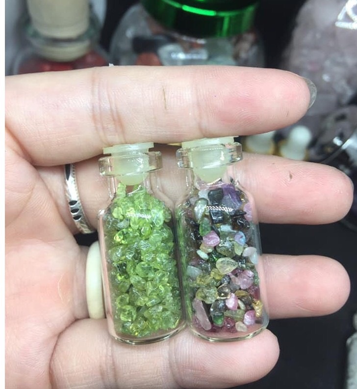 Lọ đá vụn mini phong thủy các loại chỉ từ 10k