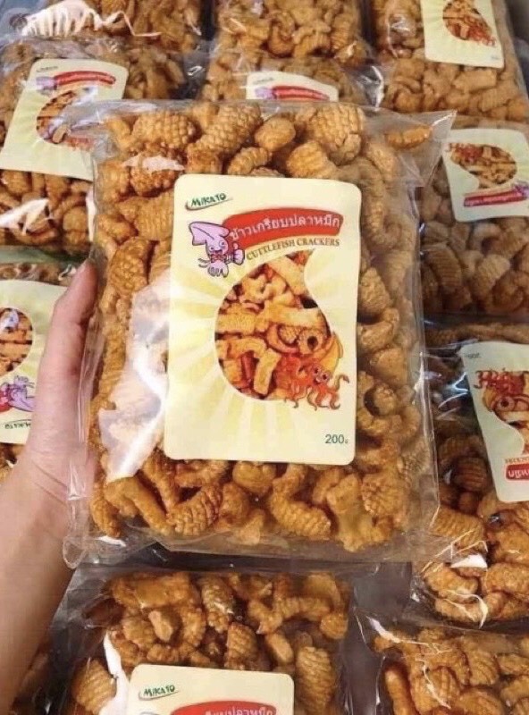 Snack mực Thái Lan Mikato 200gr