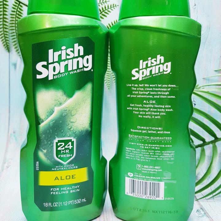 Sữa Tắm Dưỡng Ẩm Irish Spring Original Của Mỹ 532ml