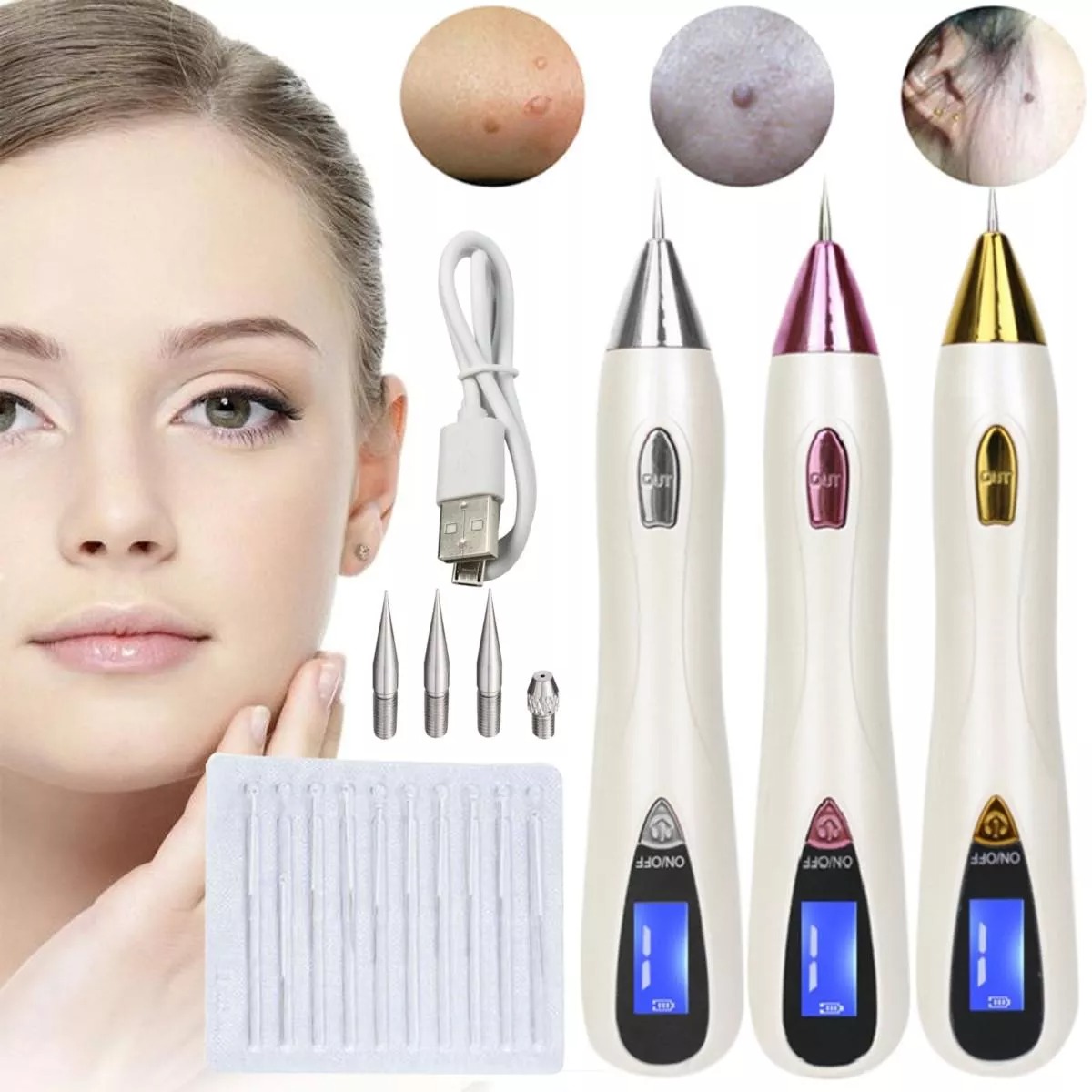 Máy đốt nốt ruồi mini,đốt mụn thịt, xóa tàn nhang trong phun xăm spa . máy đốt nốt ruồi laser lcd bút xóa tàn nhang da mặt loại bỏ vết sẹo thiết bị bút công nghệ mới hàn quốc, xóa tàn nhang nốt ruồi vĩnh viễn.