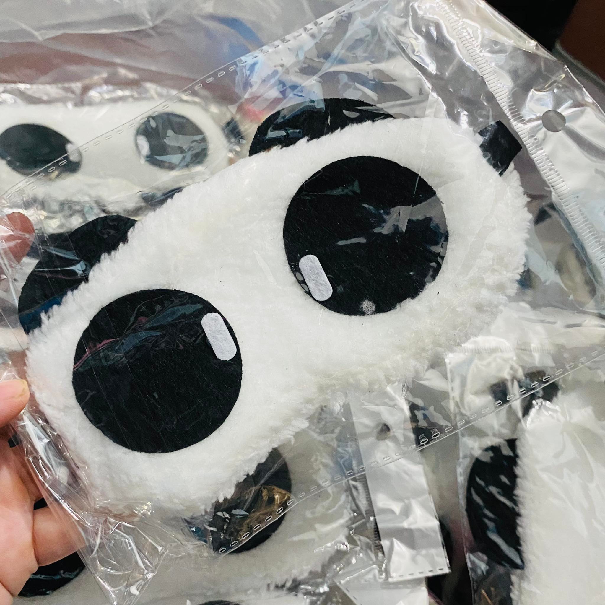 Bịt mắt che mắt ngủ hình gấu trúc panda cute(ảnh thật cuối)
