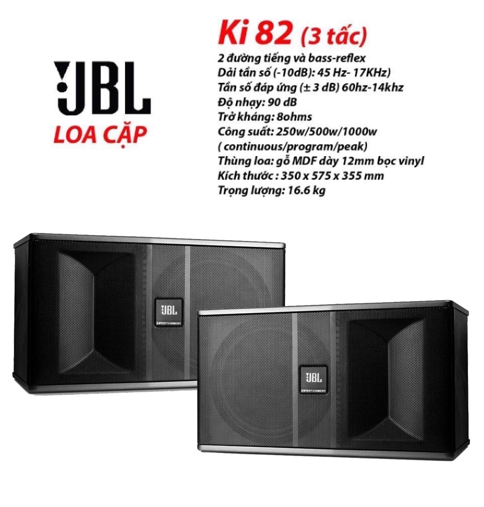 Loa karaoke jbl ki82