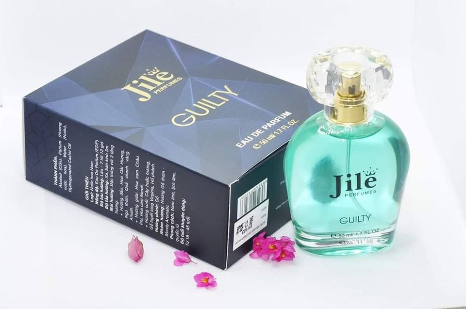 Nước hoa nam cao cấp Jile Guilty 50ml thươ ng hiệu Ý, mùi hương duy trì lên đến 8h, giúp bạn luôn tự tin và toả sáng