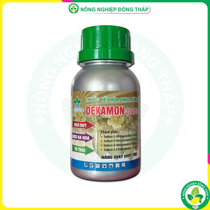 Điều Hòa Sinh Trưởng DEKAMON 22.43SL Kích Đọt – Siêu Ra Hoa – To Trái – Năng Suất Vượt Trội (Chai 100ml)