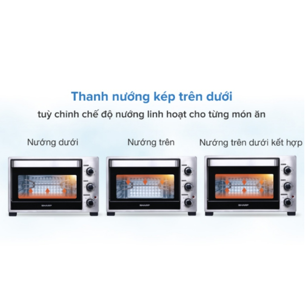 Lò nướng Sharp EO-A323RCSV-ST(32L)-Hàng Chính Hãng