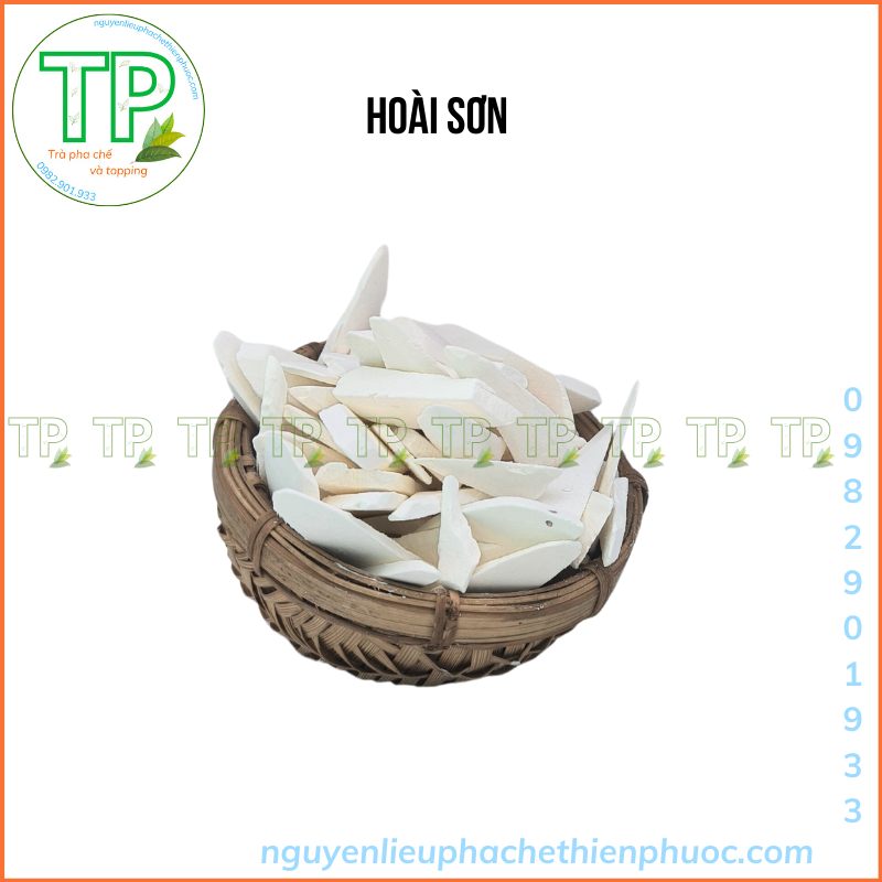 Hoài sơn - 100g - dùng cho món gà tiềm chè sâm bổ lượng nấu lên thơm dẻo