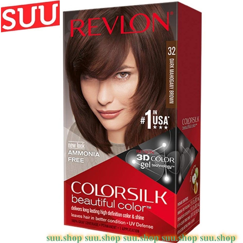 Thuốc nhuộm tóc Revlon số 32 Nâu sẫm