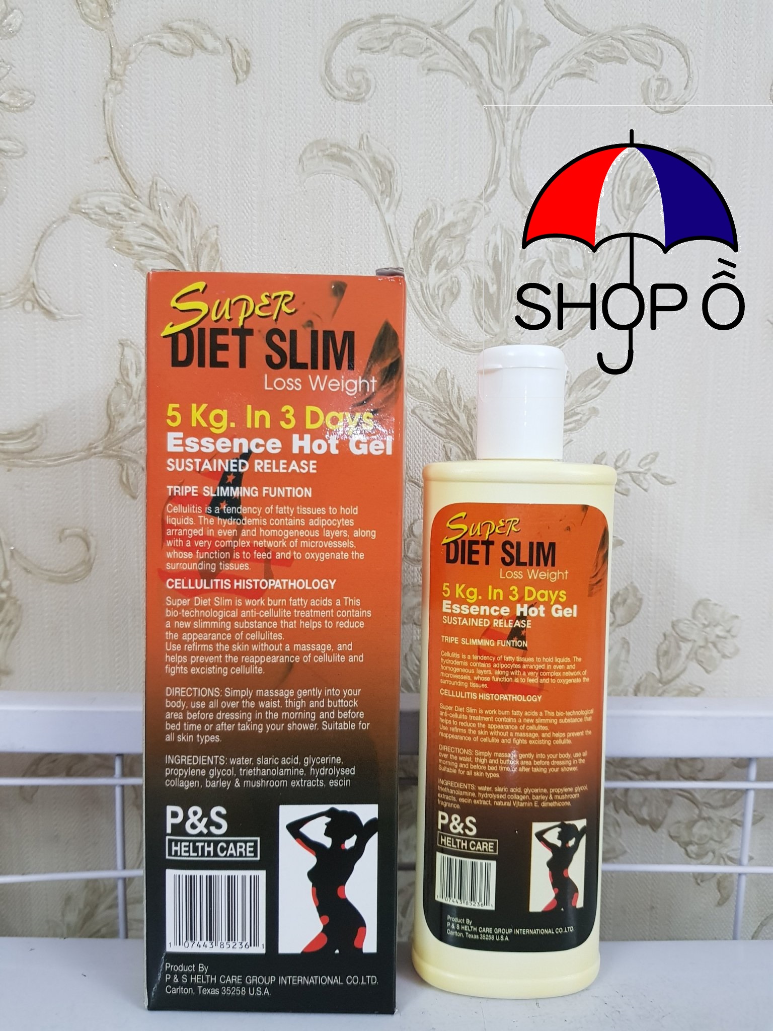 [HCM]Kem Tan Mỡ Super Diet Slim 180gr - USA
