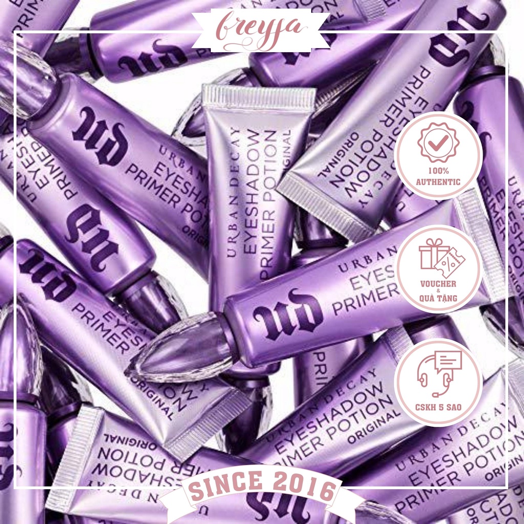 Urban decay eyeshadow primer potion original eyeshadow base, kem lót mắt 10ml full size unbox