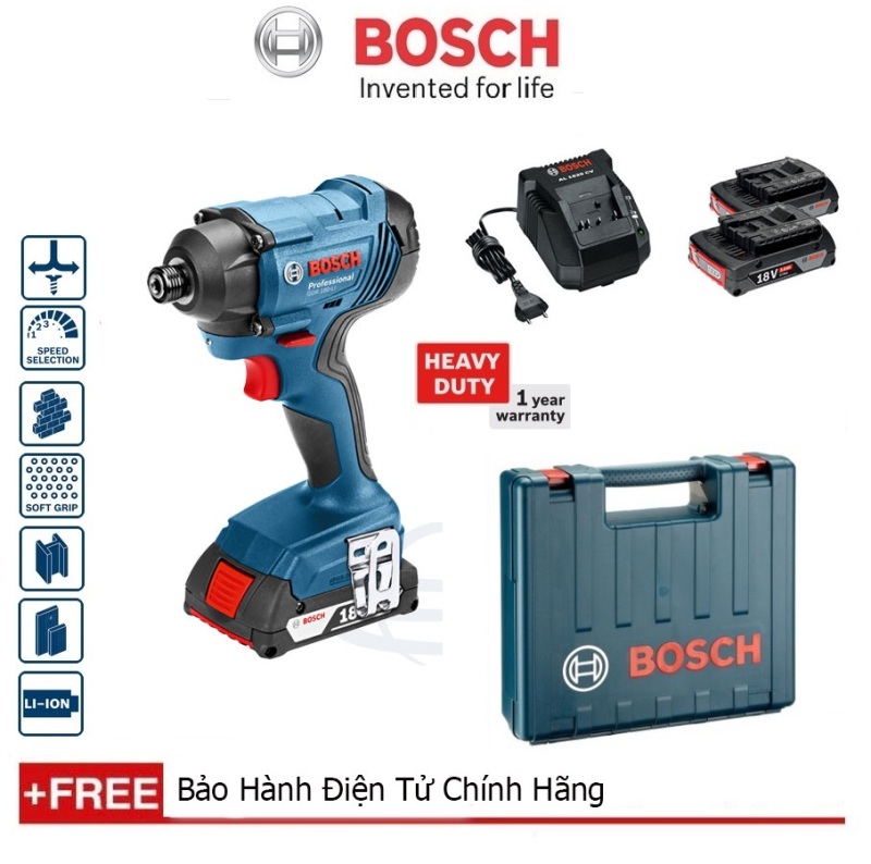 Máy vặn vít dùng pin Bosch GDR 180-LI