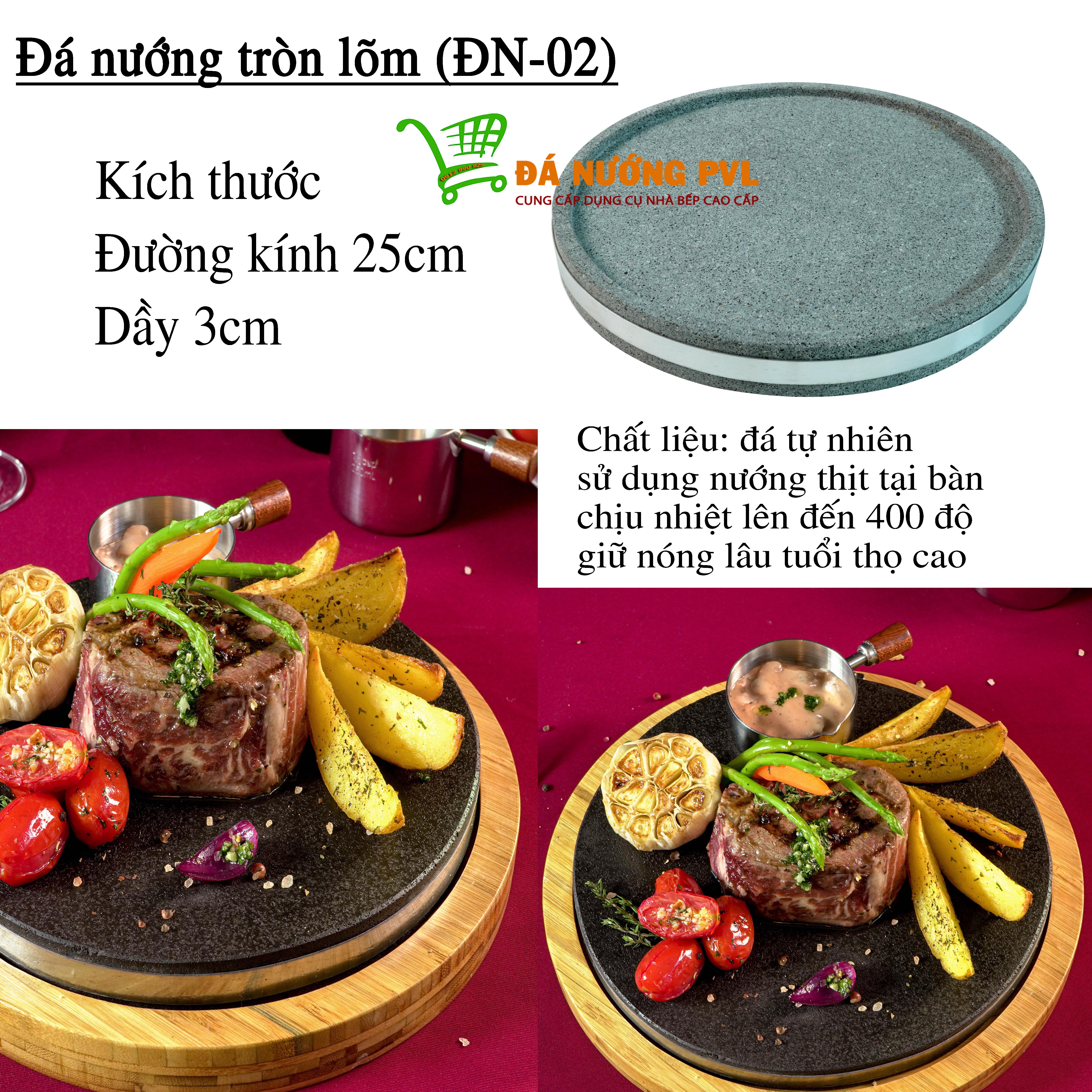 Đá nướng stesk - đá nướng thịt -