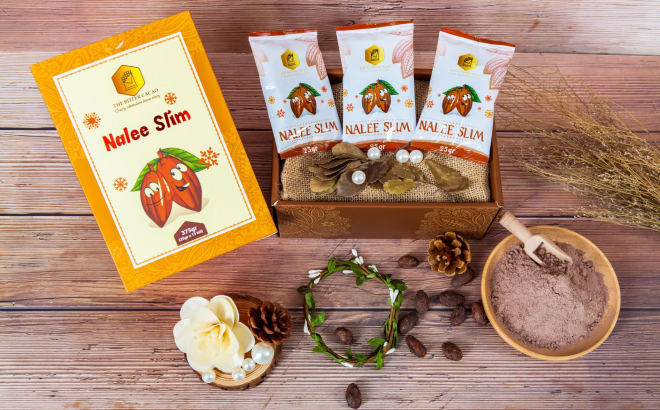 [HCM]Cacao Nalee slim giảm cân dạng bột pha uống