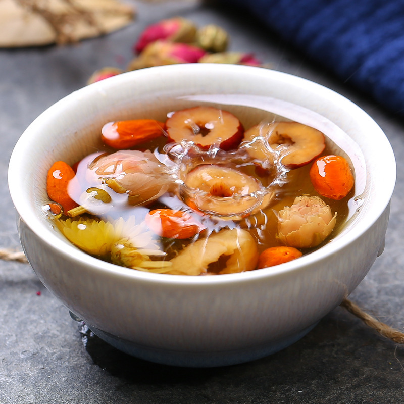 Combo 10 Gói Trà Dưỡng Nhan 7 Vị (Gồm: Hoa Cúc Nụ Hoa Hồng Long Nhãn Kỷ Tử Táo Đỏ Hăc Kỷ Tử Hoa nhài)