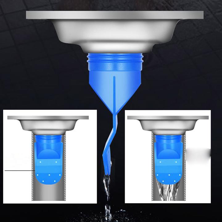 NÚt Bịt Cống Cống Silicon Thoát Nước, Ngăn Mùi Chống Tràn Hiệu Quả