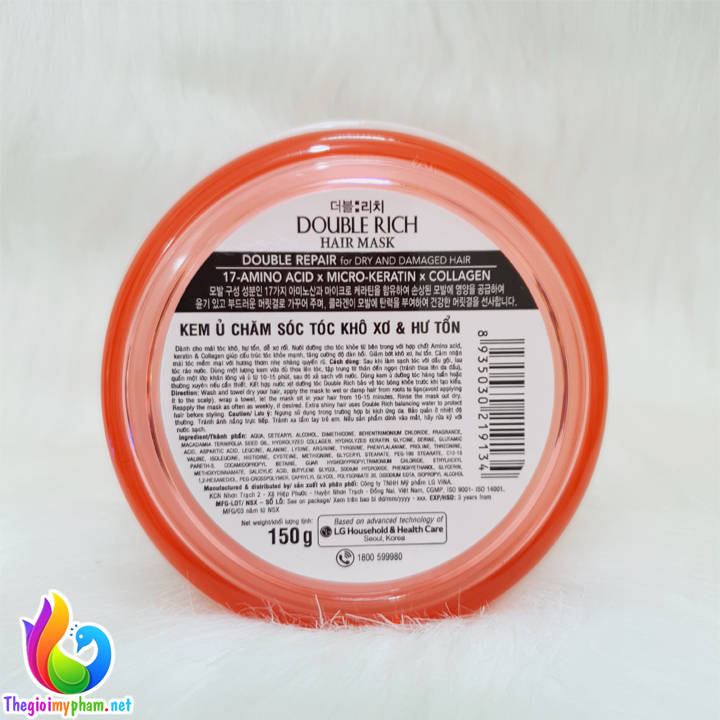 Kem Ủ Tóc Double Rich 150g
